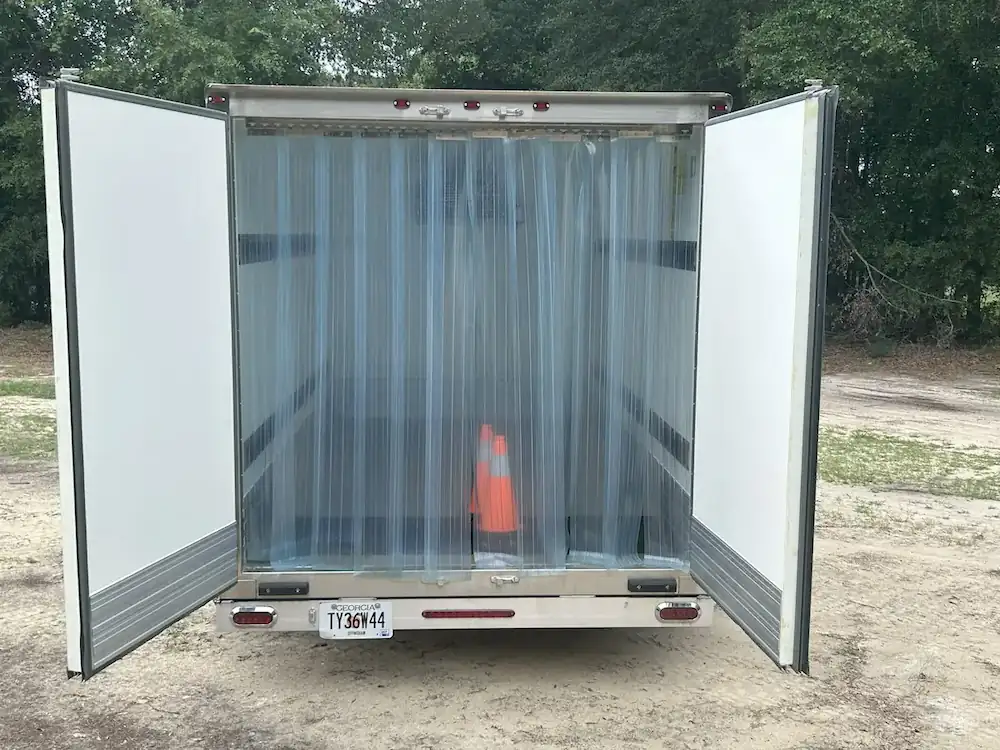 Four-step emergency refrigeration response process diagram